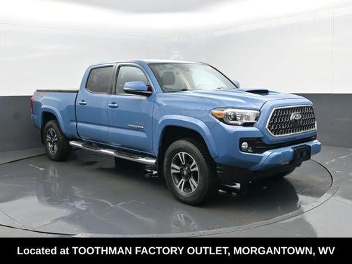 Blue 2019 Toyota Tacoma TRD Sport