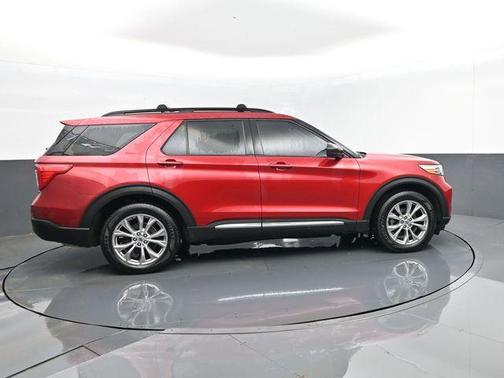 Red 2020 Ford Explorer XLT