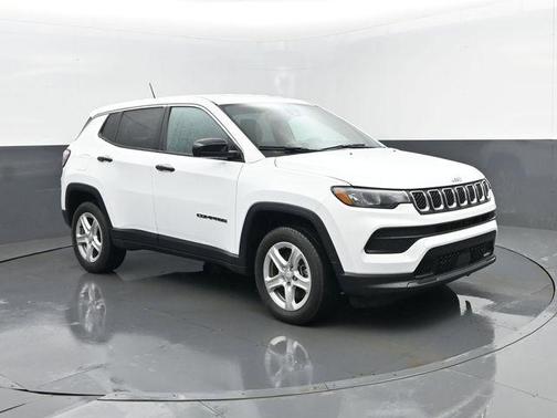 Bright White Clearcoat 2023 Jeep Compass Sport