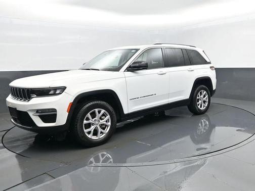 Bright White Clearcoat 2022 Jeep Grand Cherokee Limited