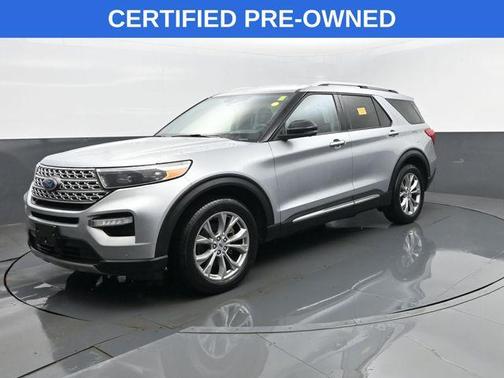 Silver Metallic 2023 Ford Explorer Limited