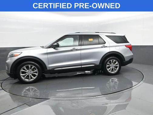 Silver Metallic 2023 Ford Explorer Limited