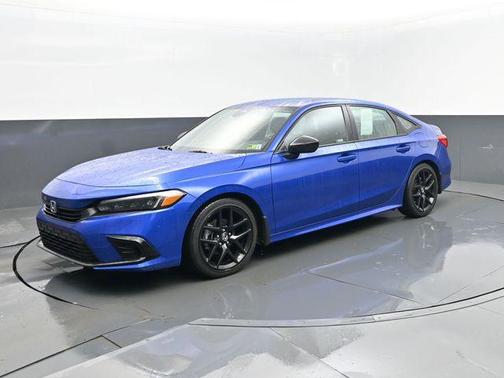 Blue 2024 Honda Civic Sport