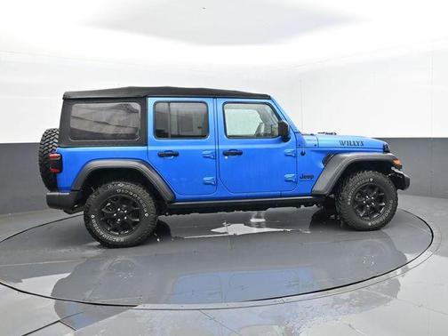 Hydro Blue Pearl 2023 Jeep Wrangler Sport