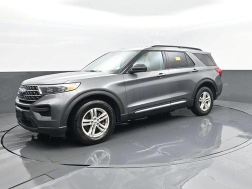 Gray Metallic 2023 Ford Explorer XLT