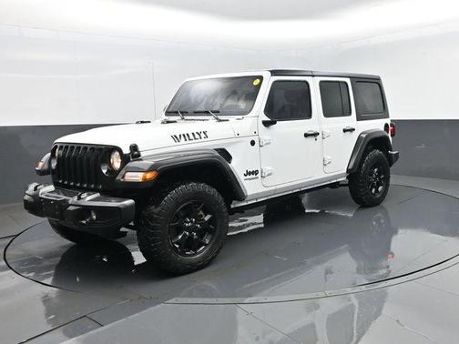 Bright White Clearcoat 2022 Jeep Wrangler Unlimited Sport