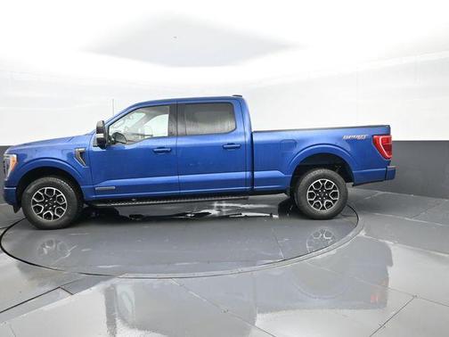 Blue Metallic 2022 Ford F-150 XLT