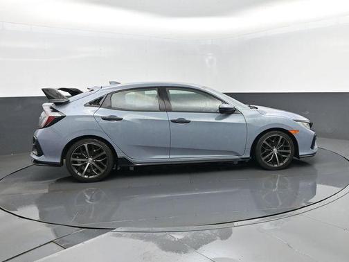Blue 2021 Honda Civic Sport