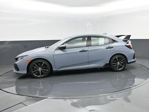 Blue 2021 Honda Civic Sport