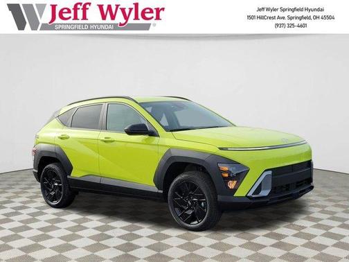Yellow 2026 Hyundai KONA SEL Sport
