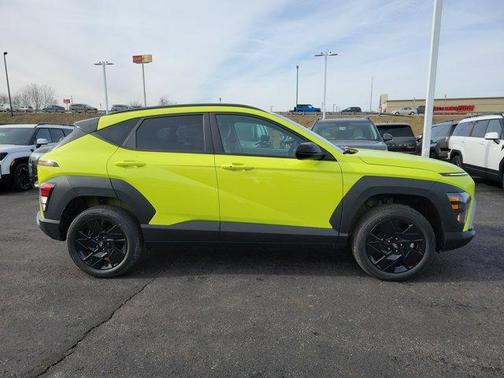 Yellow 2026 Hyundai KONA SEL Sport