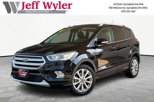 Shadow Black 2018 Ford Escape Titanium
