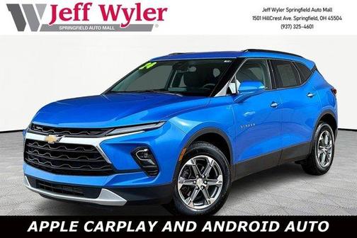 Rip Tide Blue 2024 Chevrolet Blazer LT