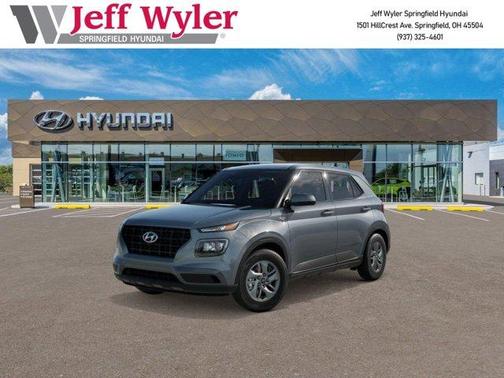 Gray 2026 Hyundai VENUE SE SUV
