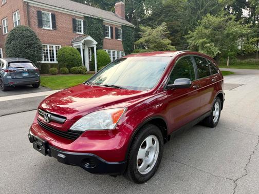 Red 2009 Honda CR-V LX