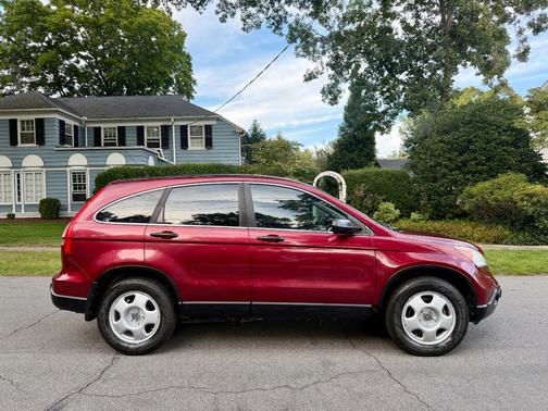 Red 2009 Honda CR-V LX