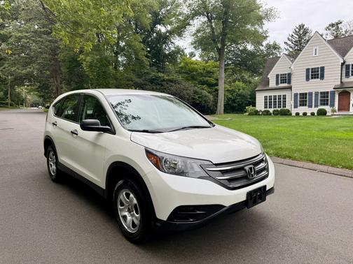 White 2014 Honda CR-V LX