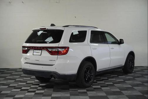 White 2016 Dodge Durango Limited