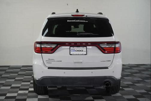 White 2016 Dodge Durango Limited