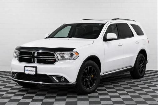 White 2016 Dodge Durango Limited