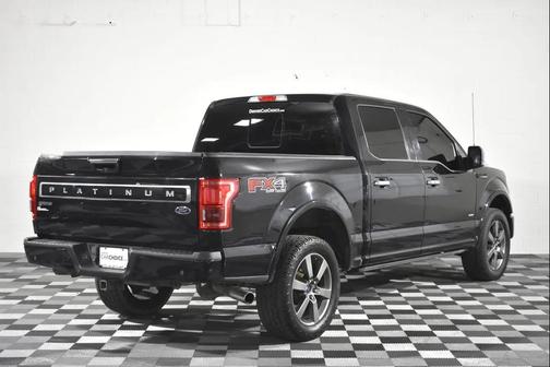 Black 2016 Ford F-150 Platinum