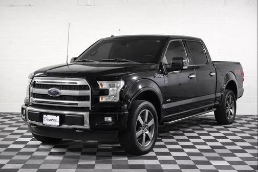 Black 2016 Ford F-150 Platinum