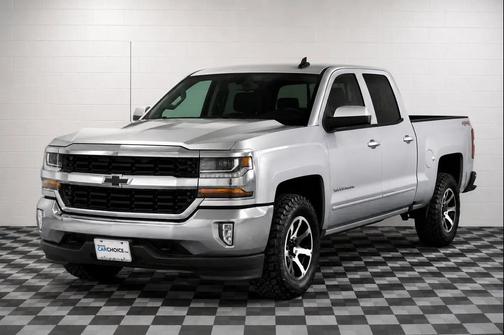 Silver 2017 Chevrolet Silverado 1500 1LT