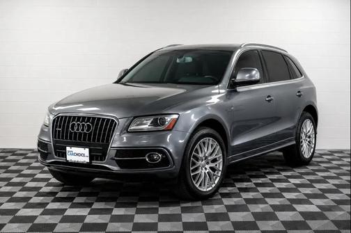 Gray 2013 Audi Q5 3.0T Premium Plus