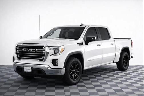 White 2021 GMC Sierra 1500 SLE
