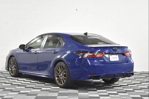 Blue 2023 Toyota Camry SE