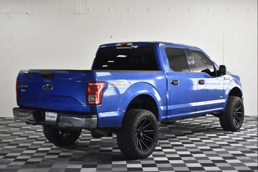 Blue 2015 Ford F-150 XLT