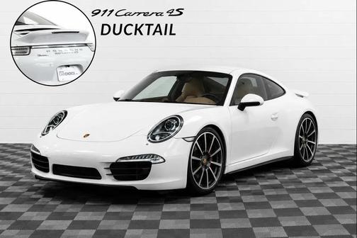 White 2013 Porsche 911 Carrera 4S