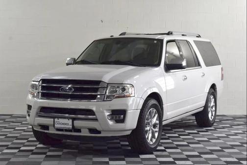 White 2017 Ford Expedition EL Limited