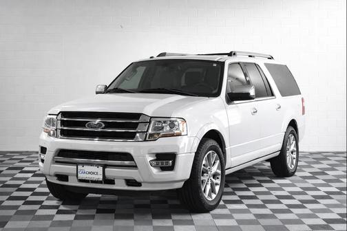 White 2017 Ford Expedition EL Limited