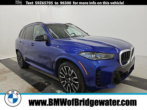 Blue Metallic 2025 BMW X5 M60i