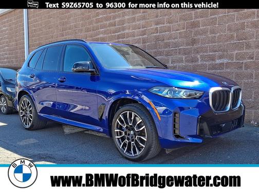Blue Metallic 2025 BMW X5 M60i