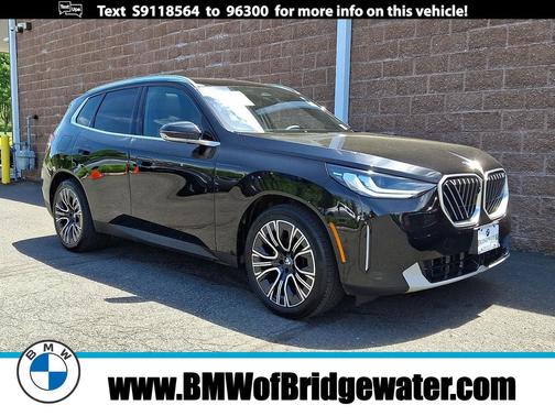 Black Sapphire Metallic 2025 BMW X3 30 xDrive
