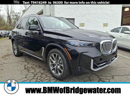 Black Sapphire Metallic 2026 BMW X5 xDrive40i