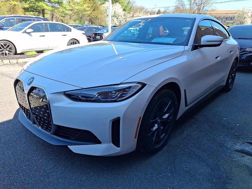 Mineral White Metallic 2023 BMW i4 Gran Coupe eDrive35