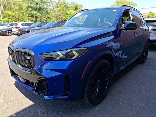 Marina Bay Blue Metallic 2025 BMW X5 M60i
