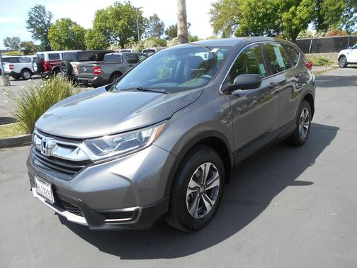 Crystal Black Pearl 2019 Honda CR-V Cloth