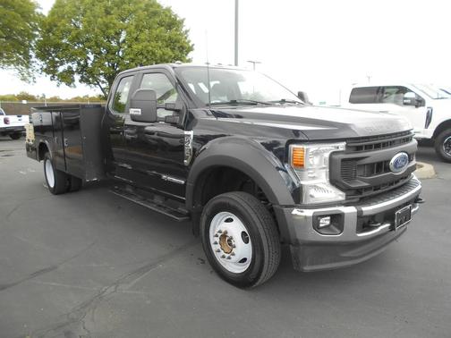Blue 2022 Ford F-450 XL