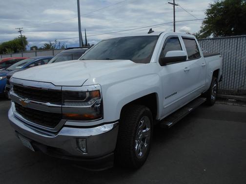 White 2017 Chevrolet Silverado 1500 1LT
