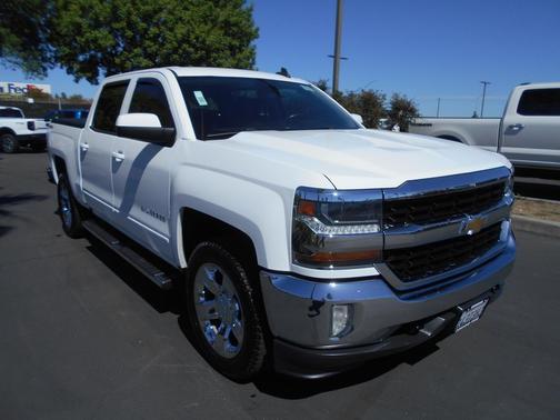 White 2017 Chevrolet Silverado 1500 1LT