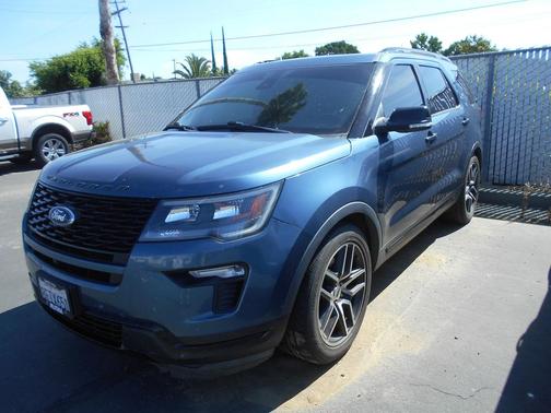 Blue Metallic 2018 Ford Explorer Sport