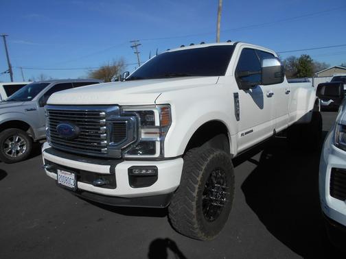 White 2021 Ford F-350 Leather