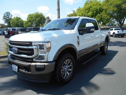 Star White Metallic Tri-Coat 2022 Ford F-350 King Ranch