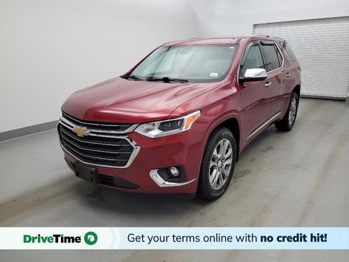 Red 2018 Chevrolet Traverse Premier