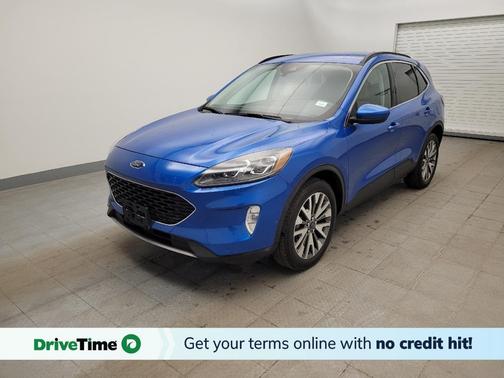 Blue 2021 Ford Escape Titanium