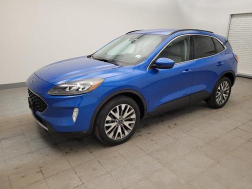 Blue 2021 Ford Escape Titanium